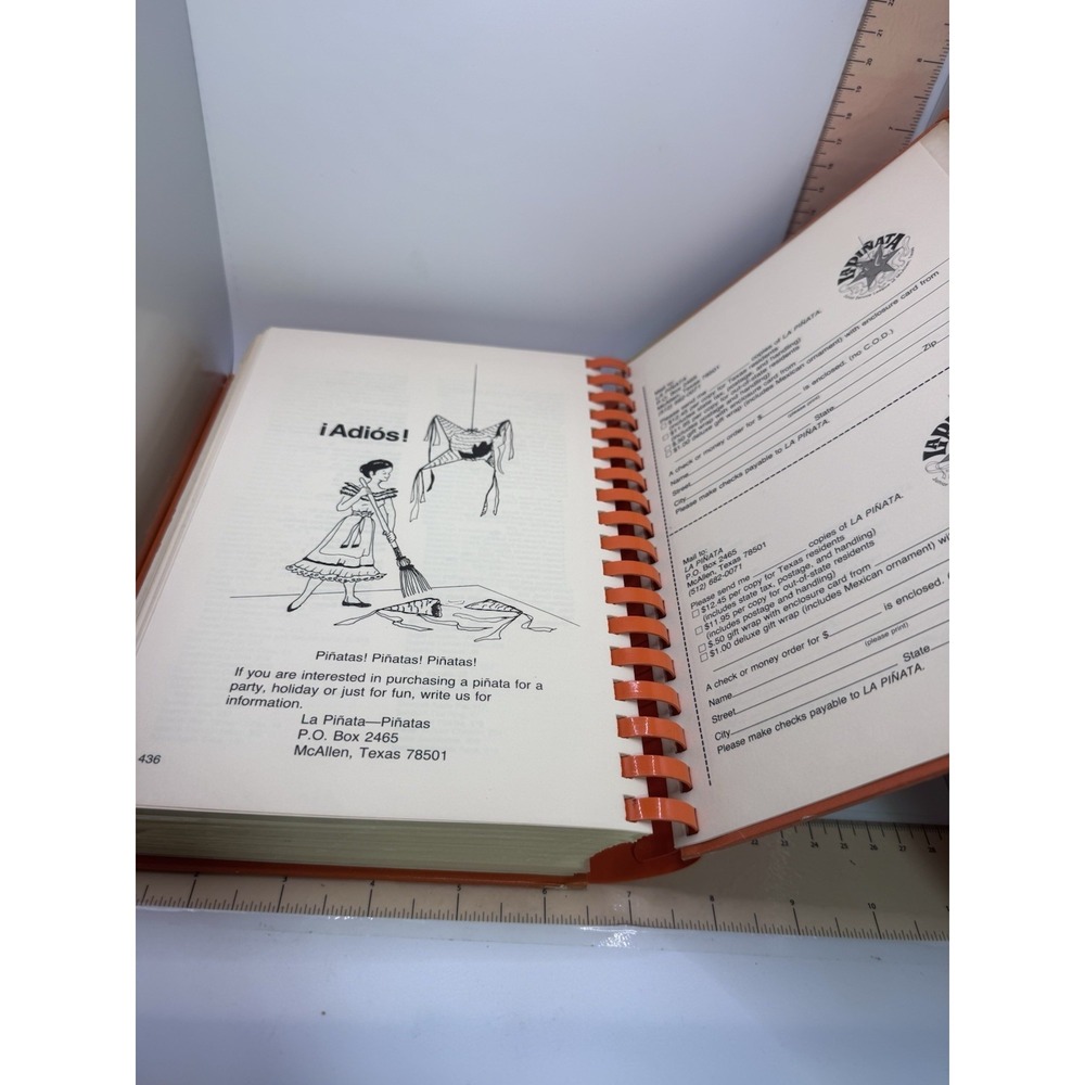 Vintage Cookbook : La Piñata McAllen Texas Junior League 1980 Spiral bound - Picture 8 of 10